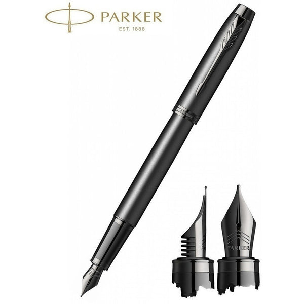 Lapicera Pluma Fuente Parker Im Achromatic Black Fine