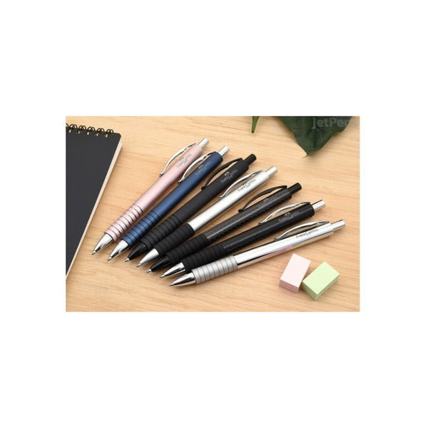 Lapicera Boligrafo Faber-castell Essentio Silver Mate