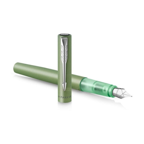 Lapicera Pluma Parker Vector Xl Green - Fine