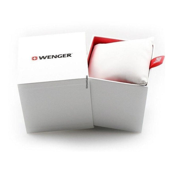 Reloj Wenger Classic City Steel Gold Blue Roman Cuarzo 01.1441.141