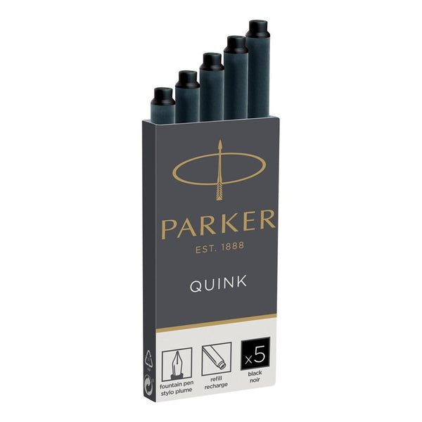 Tinta Pluma Fuente Parker (cartridges Largos) - Black