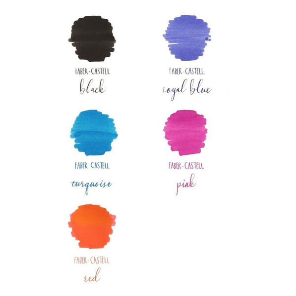 Tinta Para Pluma Fuente Faber-castell - 62,5ml - Azul