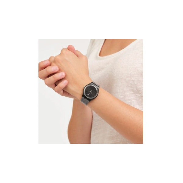 Reloj Swatch New Bioceramic Magi Blacksparkle So28b105