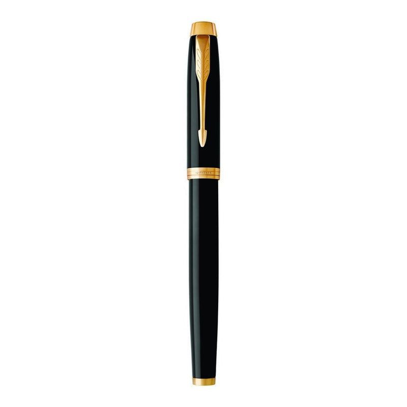 Lapicera Pluma Fuente Parker Im Black Gold - Medium