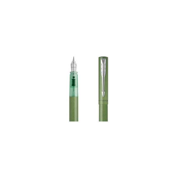 Lapicera Pluma Parker Vector Xl Green - Fine