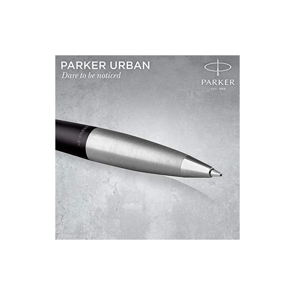 Lapicera Boligrafo Parker Urban Muted Black Ct - Twist