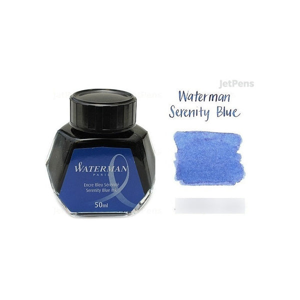 Tinta Pluma Fuente Waterman - 50 Ml - Serenity Blue