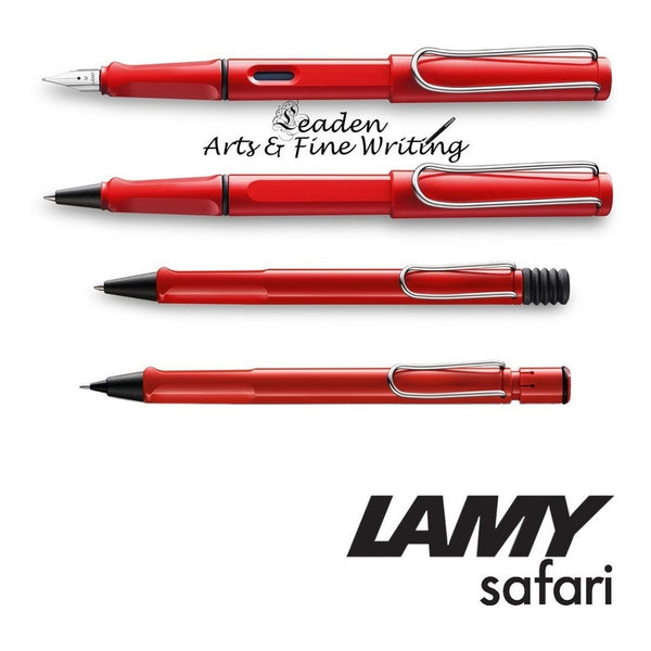 Lapicera Portaminas Lamy Safari Red - 0.5 Mm