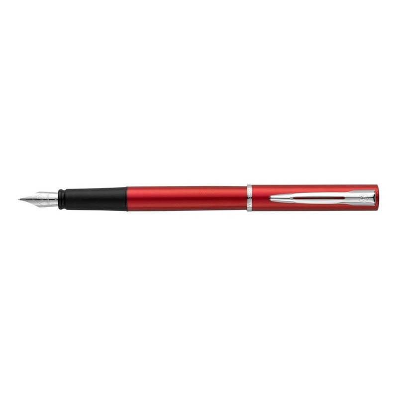 Lapicera Pluma Fuente Waterman Allure Red Ct - Fine