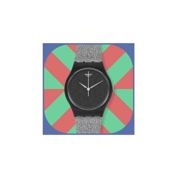 Reloj Swatch New Bioceramic Magi Blacksparkle So28b105