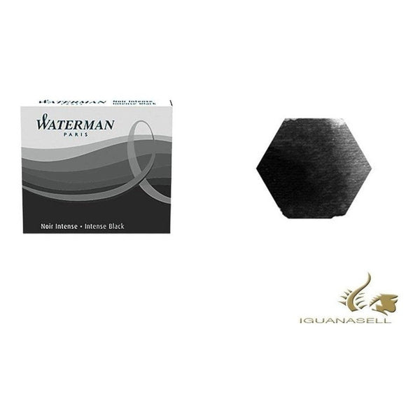 Set Cartridges Waterman - Intense Black (8 Unids).