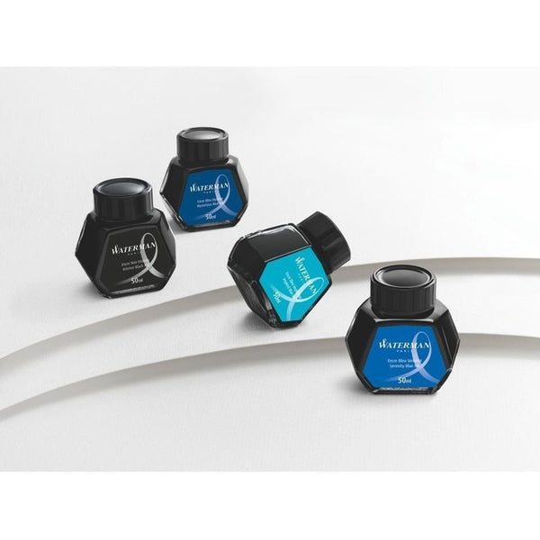 Tinta Pluma Fuente Waterman - 50 Ml - Serenity Blue