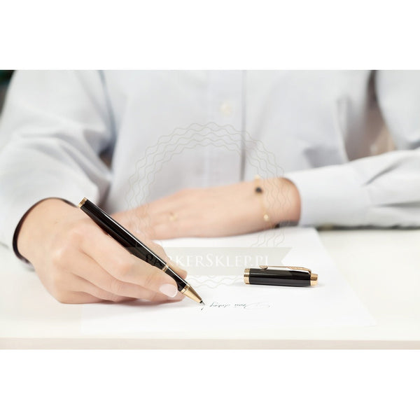 Lapicera Roller Parker Im Glossy Black Gt