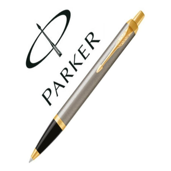 Lapicera Boligrafo Parker Im Brushed Metal Gt