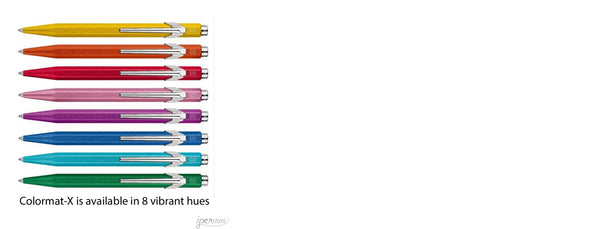 Lapicera Boligrafo Caran d'Ache 849 Colormat-X Turquoise
