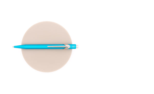 Lapicera Boligrafo Caran d'Ache 849 Colormat-X Turquoise