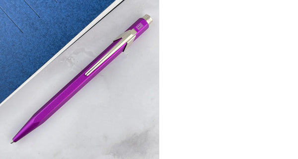 Lapicera Boligrafo Caran d'Ache 849 Colormat-X Violet