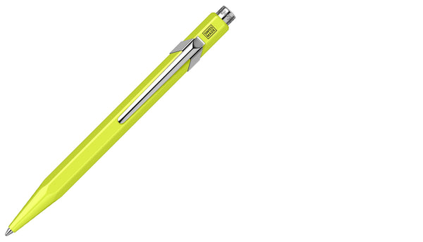 Lapicera Boligrafo Caran d'Ache 849 Popline Fluo Yellow