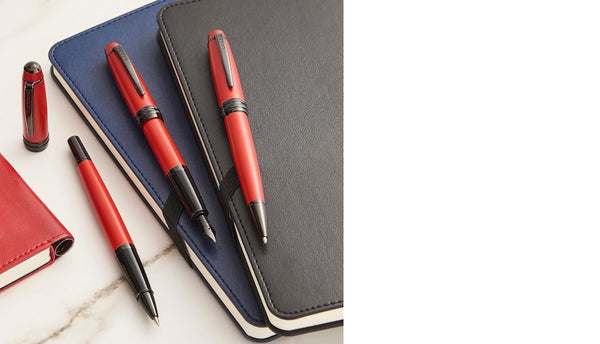 Lapicera Pluma Fuente Cross Bailey Matte Red At0456-21MJ