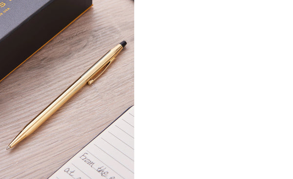 Lapicera Boligrafo Cross Century Classic Gold Plate 23KT