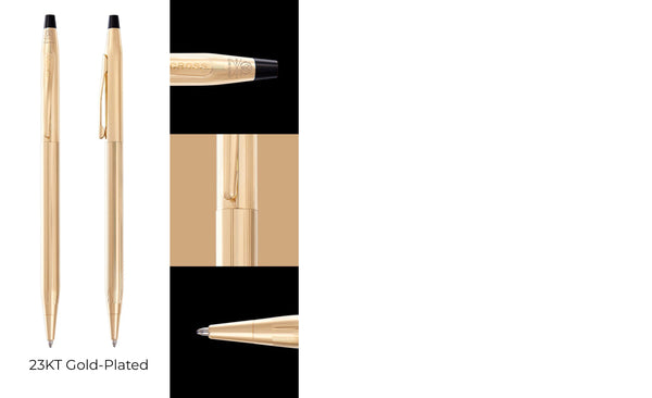 Lapicera Boligrafo Cross Century Classic Gold Plate 23KT