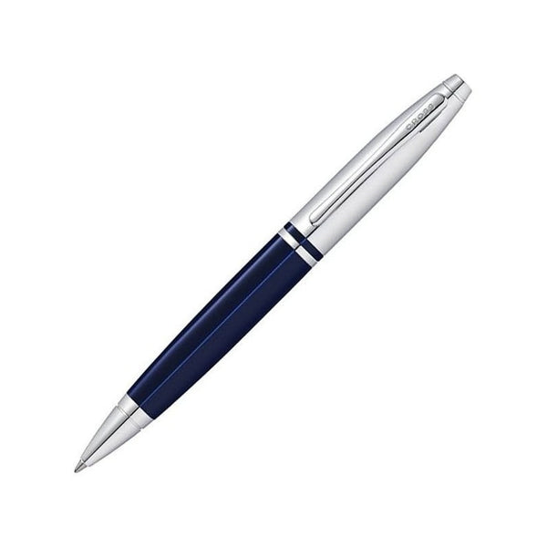 Lapicera Boligrafo Cross Calais Chrome/blue At0112-3
