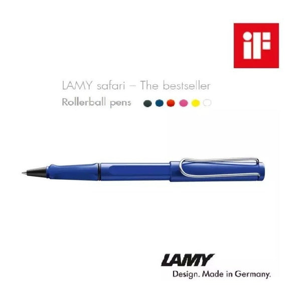 Lapicera Rollerball Lamy Safari Blue