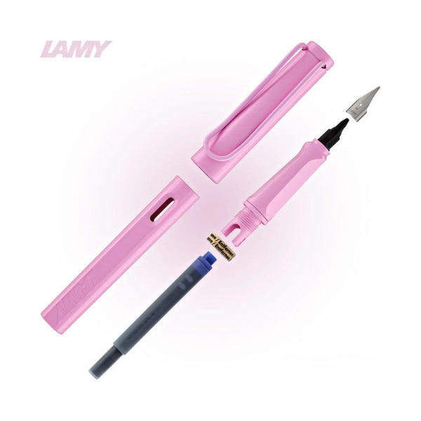 Lapicera Pluma Lamy Safari Lightrose Special Edition - Fine (F)