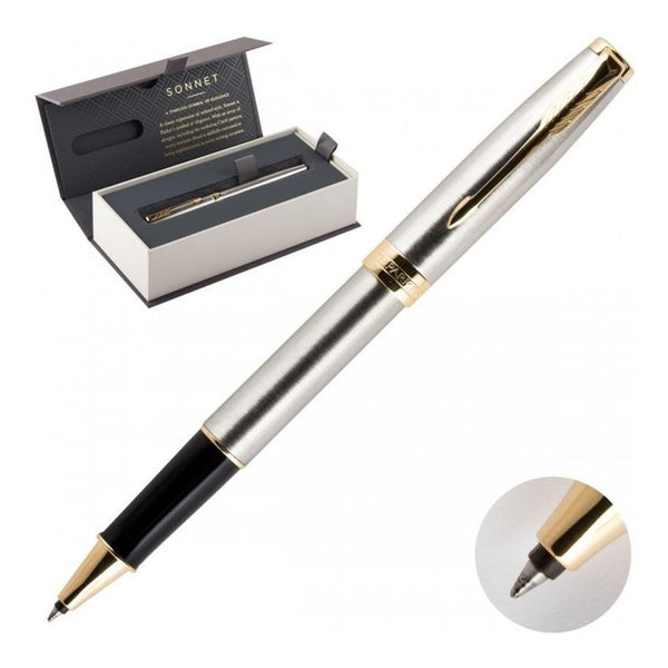 Lapicera Roller Parker Sonnet Stainless Steel Gt