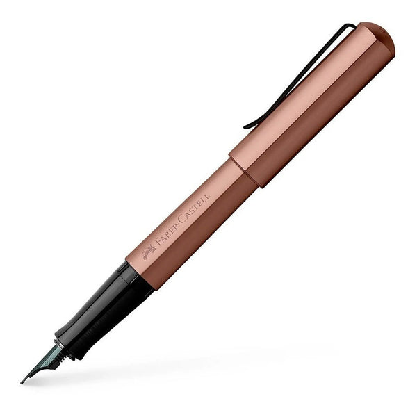 Lapicera Set Hexo Faber-castell Bronze Pluma + Boligrafo