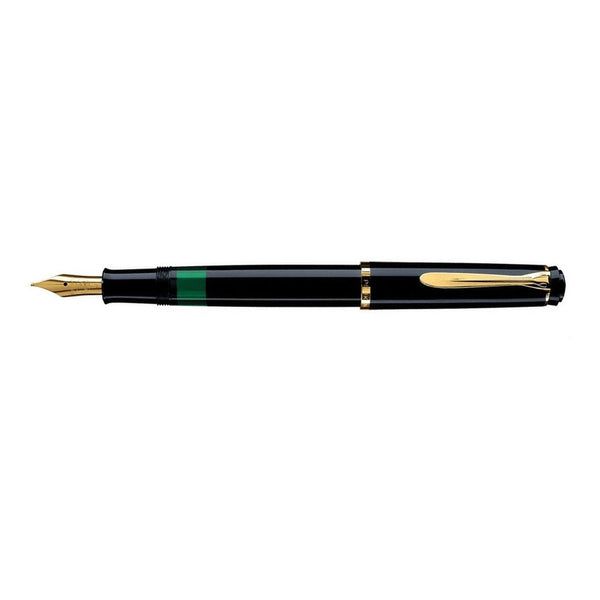 Lapicera Pluma Fuente Pelikan Souveran M200 Black - Broad