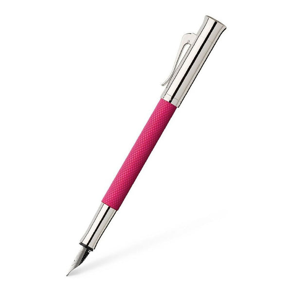 Lapicera Pluma Fuente Graf Von Faber-castell Guilloche Pink M