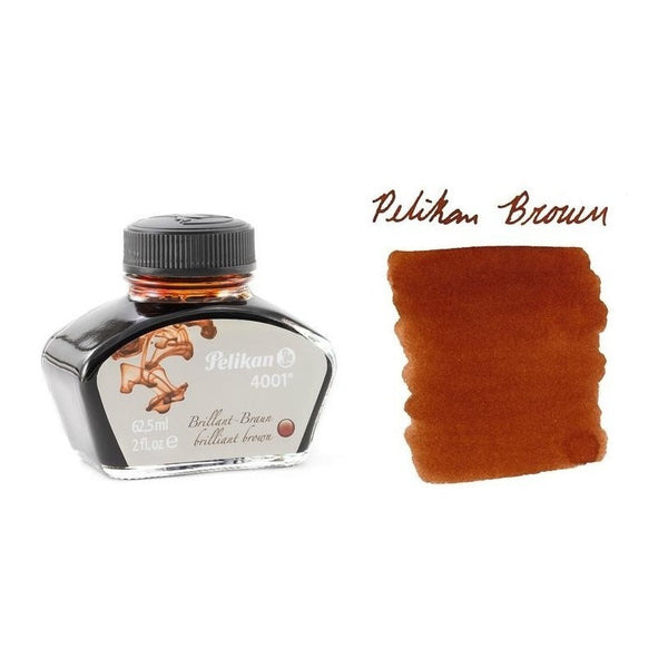 Tinta Para Pluma Fuente Pelikan 4001 - 30 Ml - Café