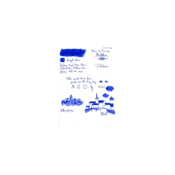 Tinta Set Repuesto Legrand Rollerball Montblanc (Medium) Royal Blue