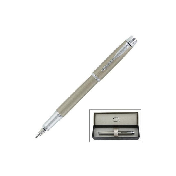 Lapicera Pluma Fuente Parker Im Taupe Ct - Medium (M)