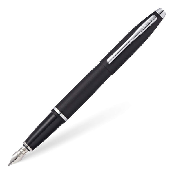 Lapicera Pluma Fuente Cross Calais Black Matte At0116-14ms