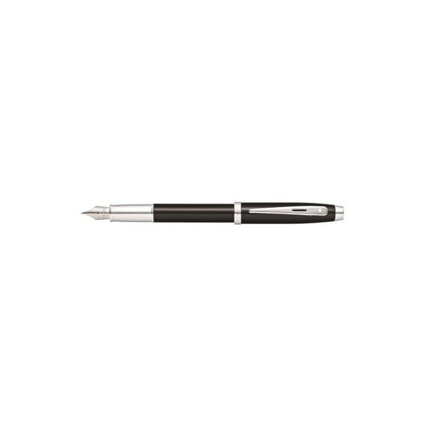 Lapicera Pluma Fuente Sheaffer 100 Glossy Black Ct - Medium