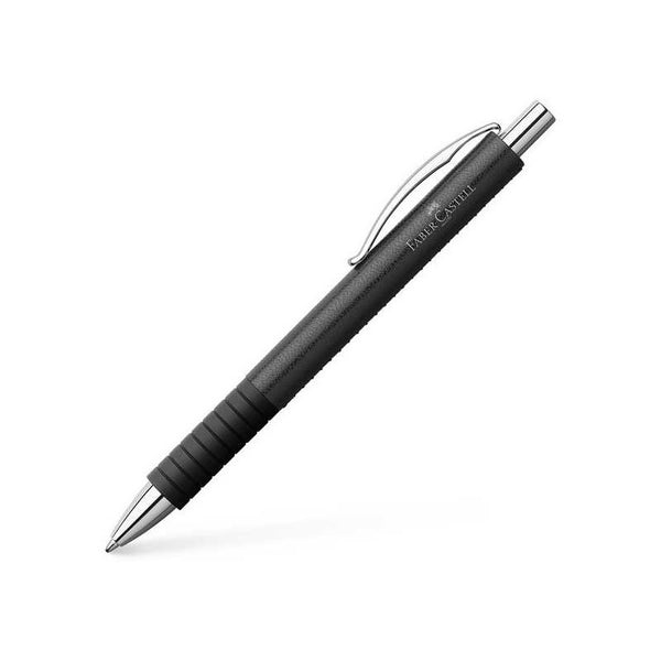 Lapicera Boligrafo Faber-castell Basic Leather Black