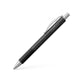Lapicera Boligrafo Faber-castell Basic Leather Black