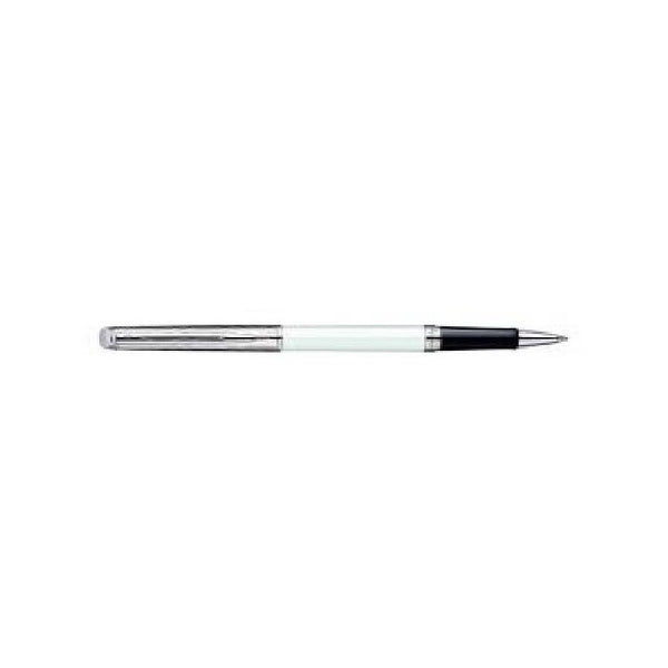 Lapicera Rollerball Waterman Hemisphere Deluxe Silk White Ct