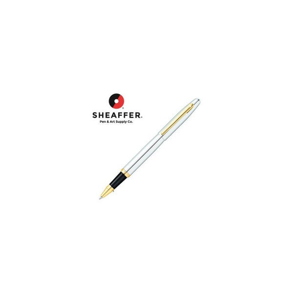 Lapicera Rollerball Sheaffer Vfm Chrome With Gold Trim Gt