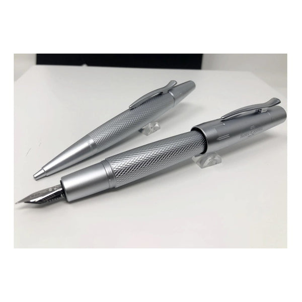 Lapicera Bolígrafo Faber-castell E-motion Pure Silver