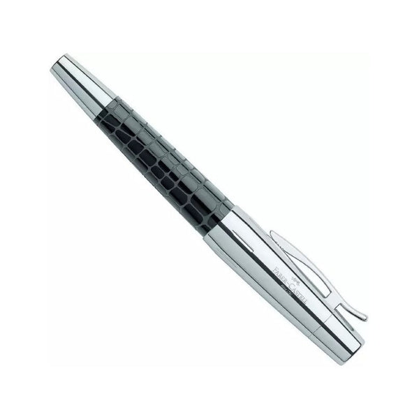 Lapicera Rollerball Faber-Castell E-motion Croco Black
