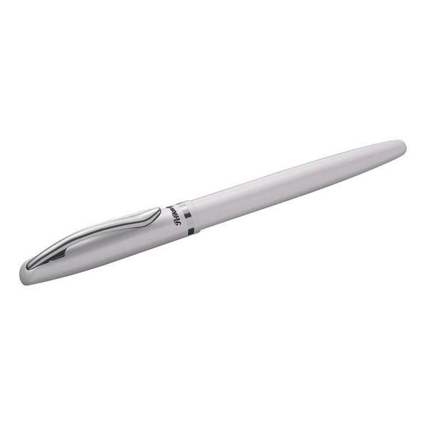 Pluma Fuente Pelikan Jazz Elegance White Trazo Medium