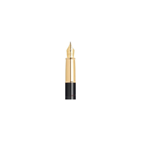 Lapicera Pluma Fuente Sheaffer 100 Gloss Black Gt - Medium