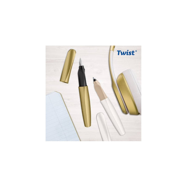 Lapicera Pluma Fuente Pelikan Twist - Pure Gold