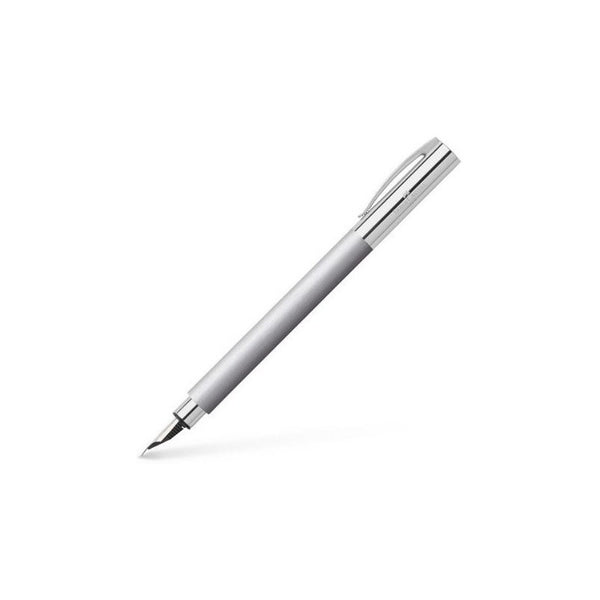 Lapicera Pluma Faber-castell Ambition S. Steel - Medium