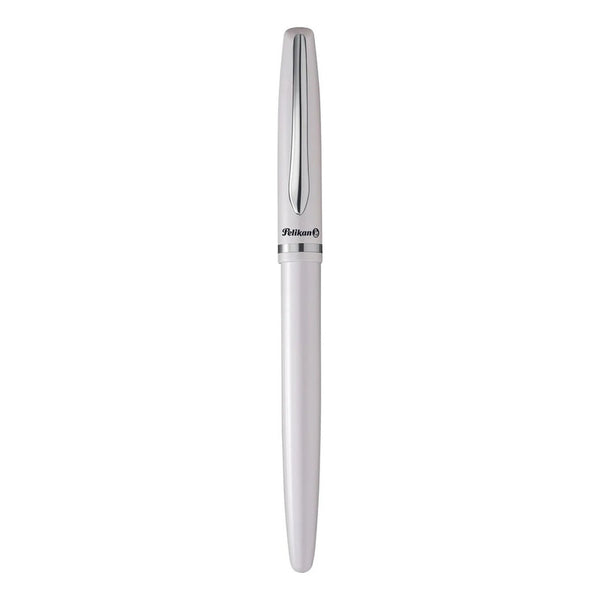 Pluma Fuente Pelikan Jazz Elegance White Trazo Medium