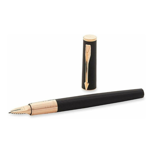 Lapicera Parker 5th Ingenuity Black Rubber Slim
