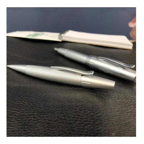 Lapicera Bolígrafo Faber-castell E-motion Pure Silver